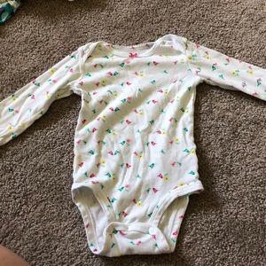 12mo long sleeved gender neutral onesie